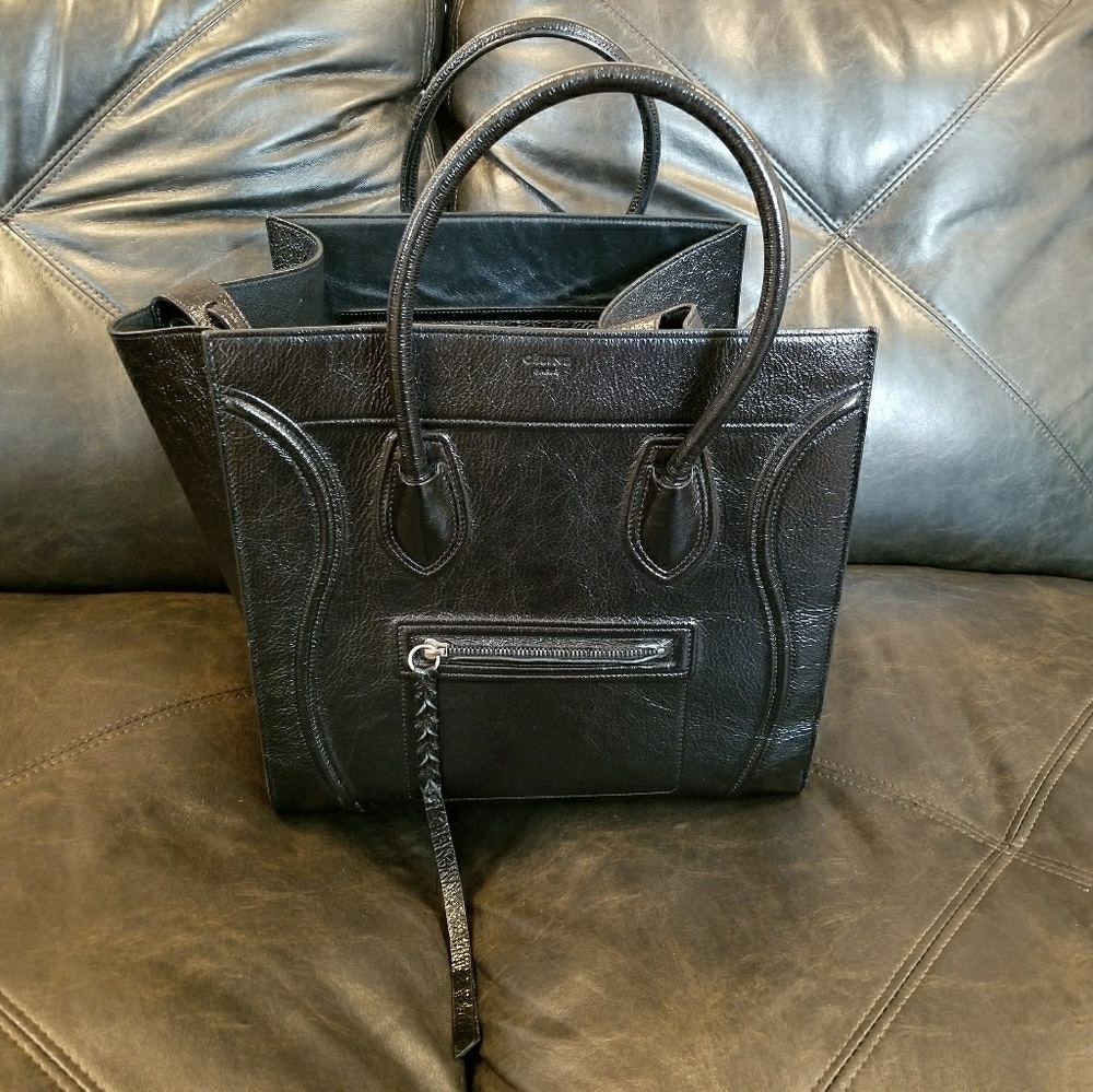 MEDIUM LUGGAGE PHANTOM BAG IN SUPPLE CALFSKIN